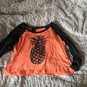 Pineapple crop top